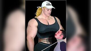 Женский бодибилдинг, фбб, культуристка, толстушка, женское доминирование - порно видео