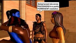 Сознание Кришны. Гопала идут на это. С участием Ини, Мини, Мини и Мо - порно видео