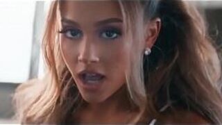 Коллаж на ПК бок о бок (Ариана Гранде, Ники Минаж) и фрагменты порно - порно видео