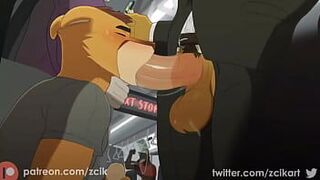 поезд веселая анимация - порно видео