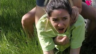 Анал и камшоты на улице, подборка! - порно видео